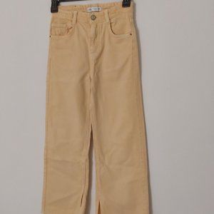 ZARA size 10 orange jeans
